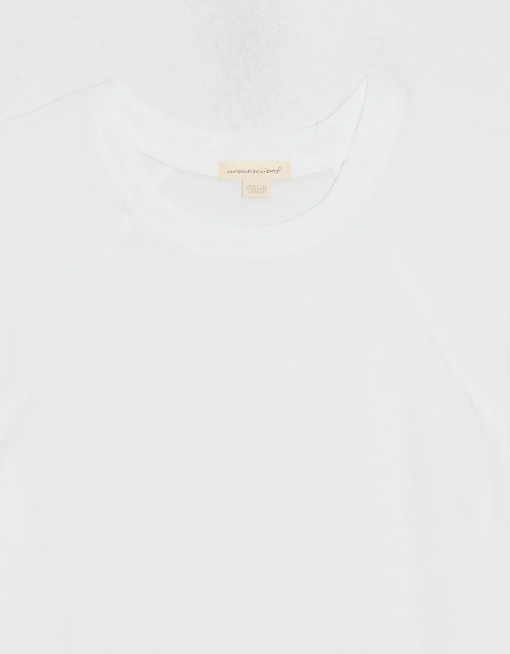 Unsubscribed Cotton Raglan Tee - Image 7