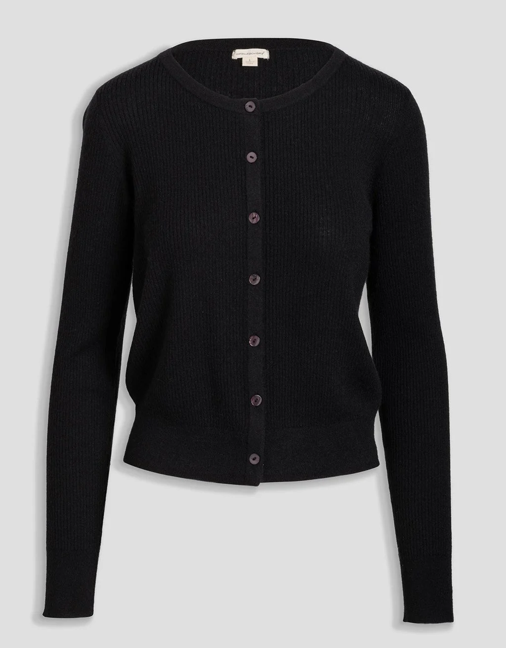 Unsubscribed Everyday-Weight Ribbed Cashmere Cardigan - Image 4