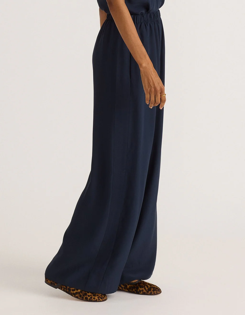 Unsubscribed Silk Wide Leg Pant - Image 4