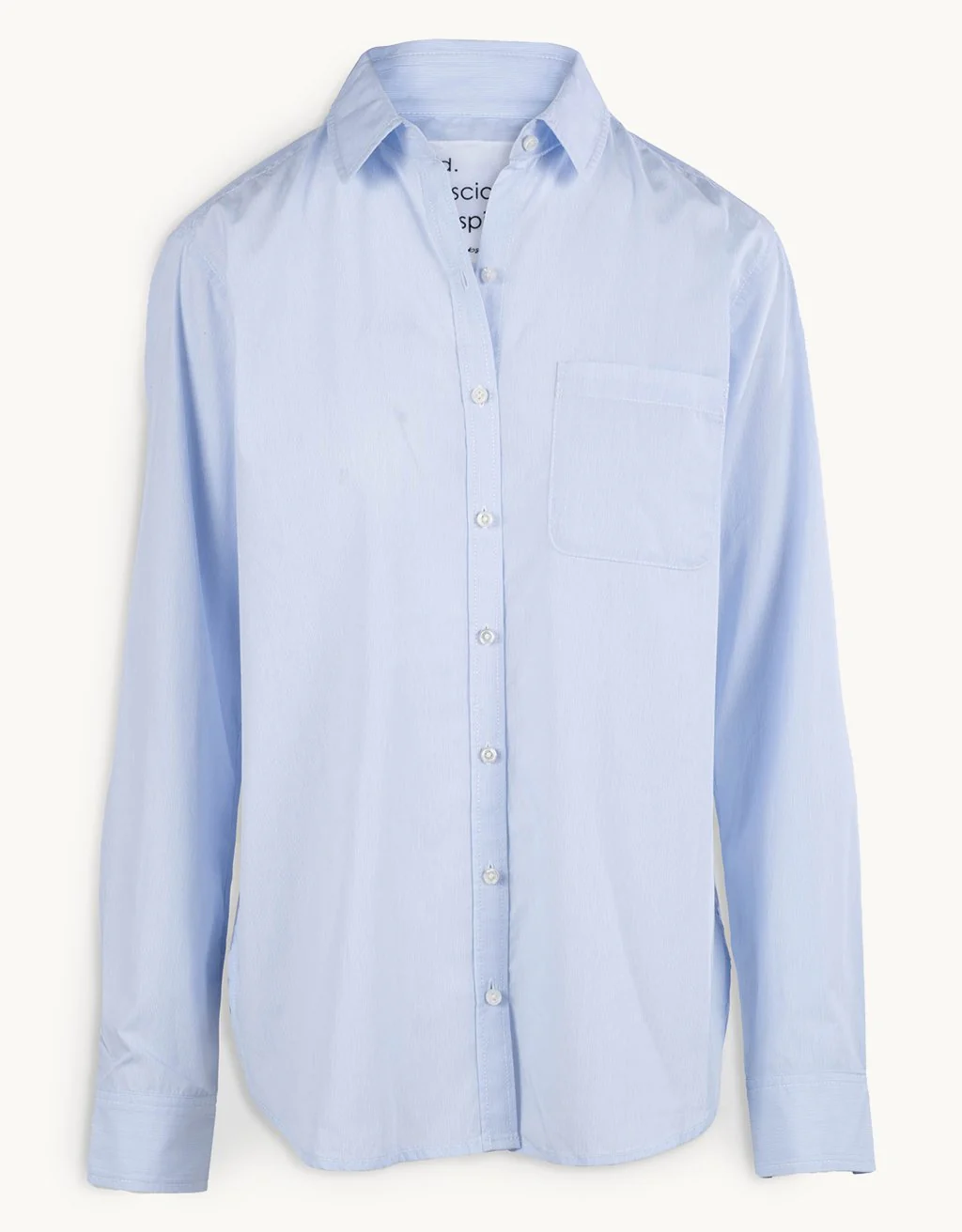 unsubscribed striped boyfriend shirt - Image 3