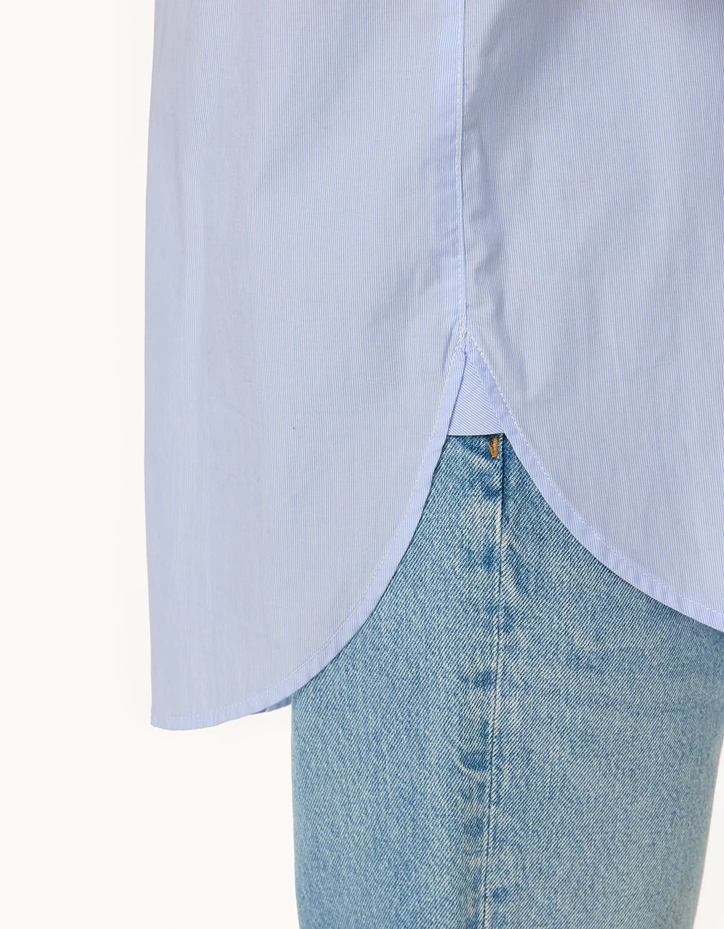 unsubscribed striped boyfriend shirt - Image 5