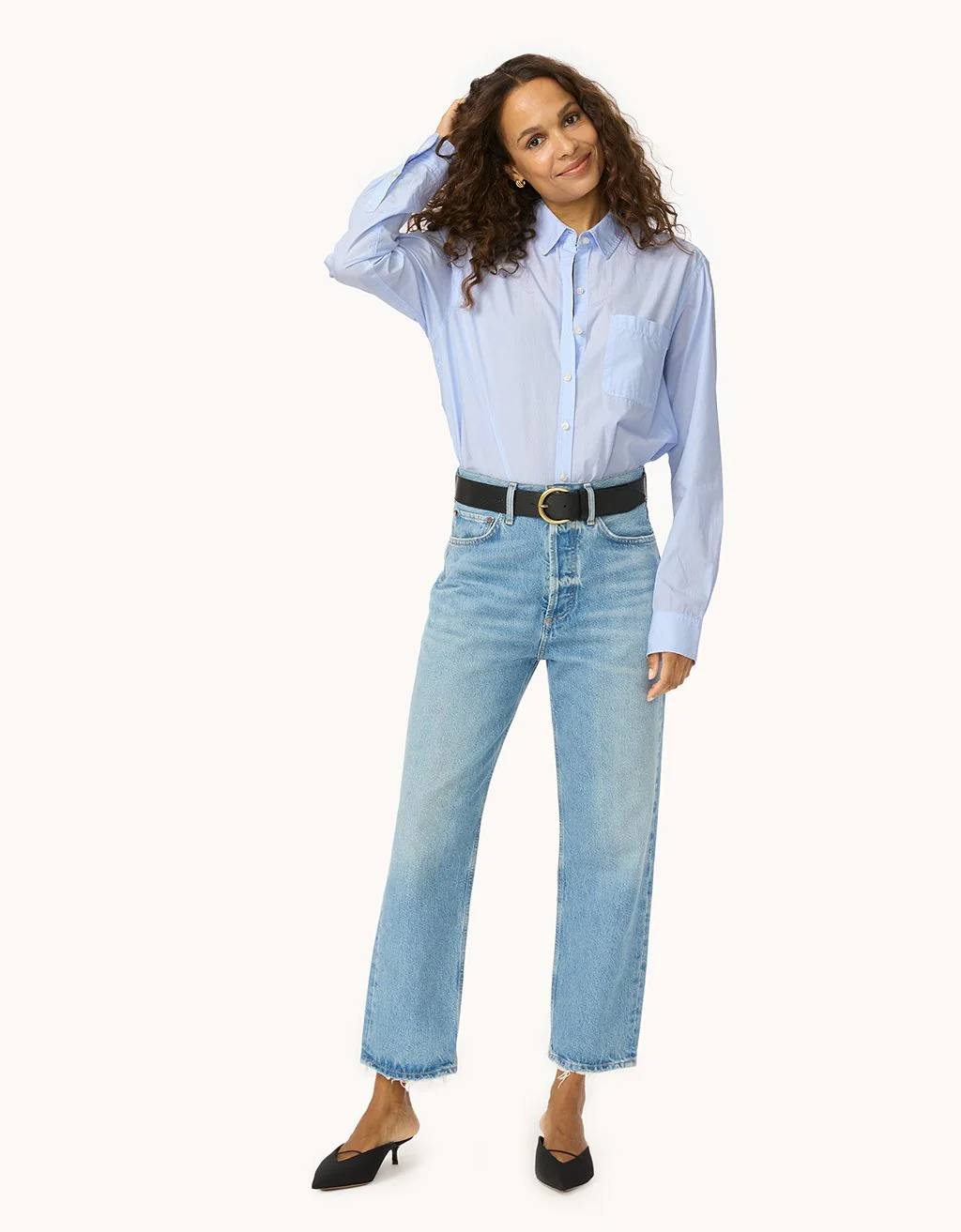 unsubscribed striped boyfriend shirt - Image 7