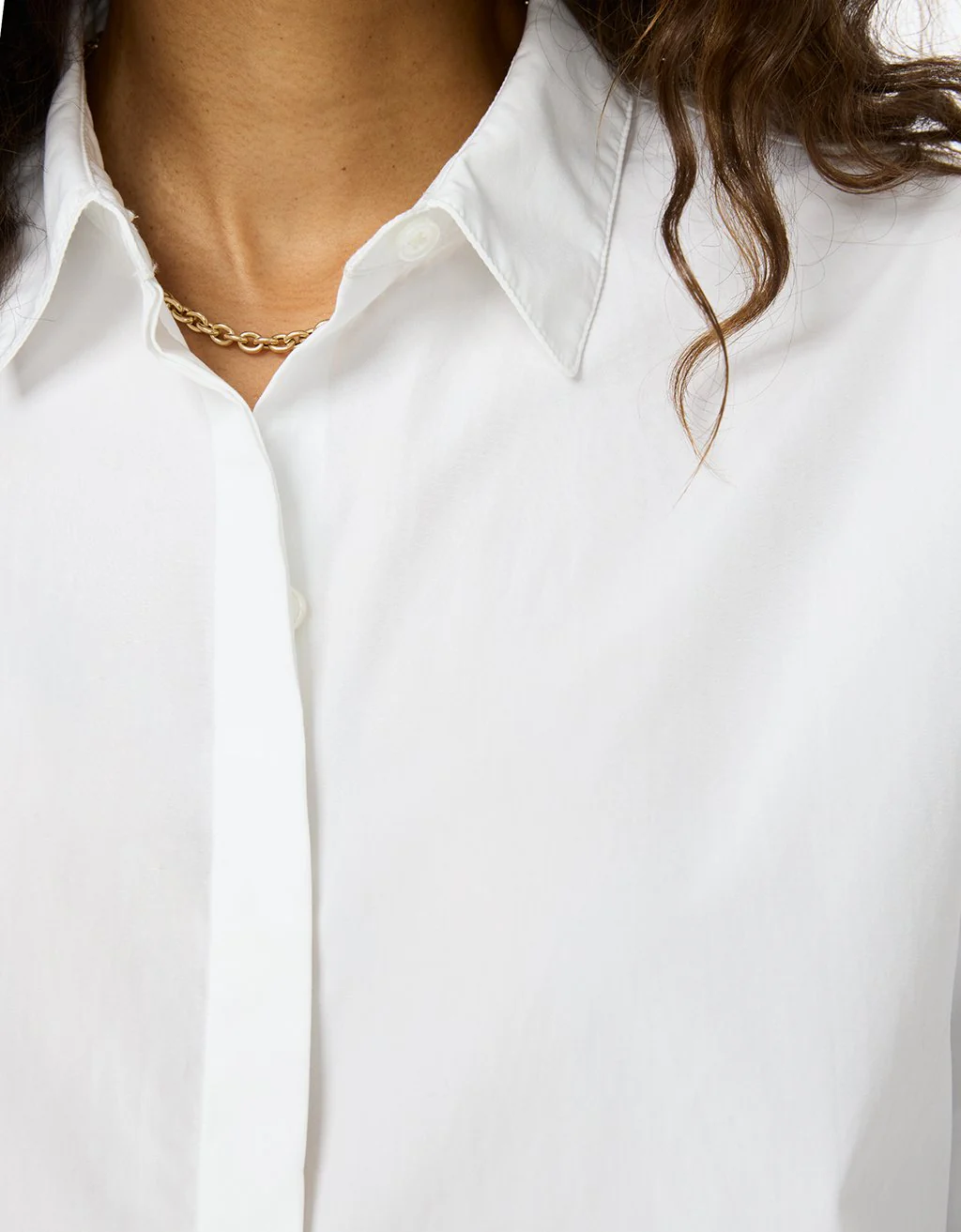 Unsubscribed Thomas Mason™ Poplin Clean Boyfriend Shirt - Image 5