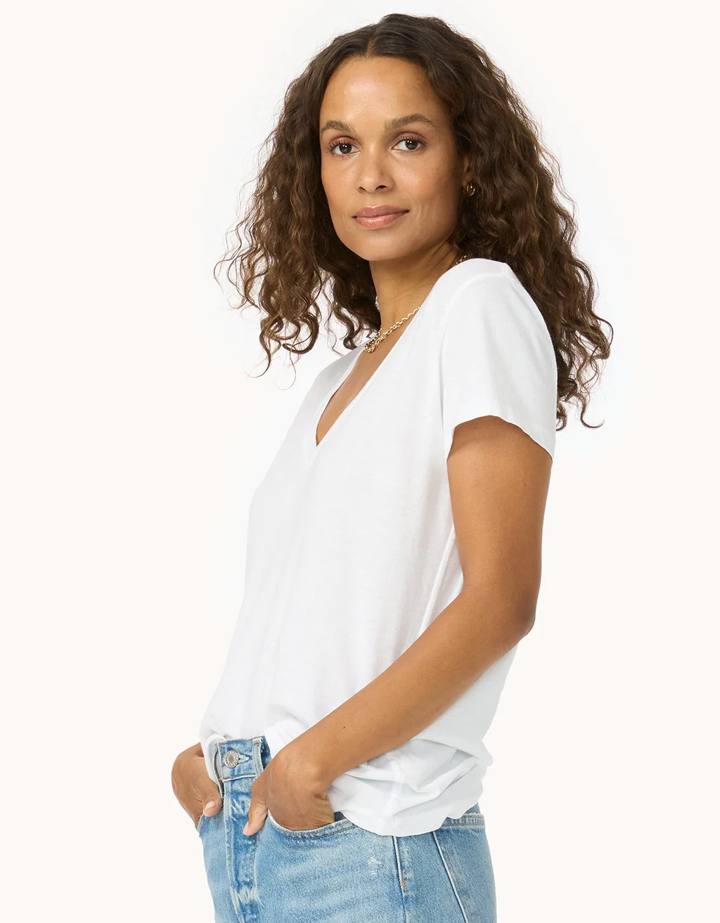 unsubscribed v-neck tee - Image 3