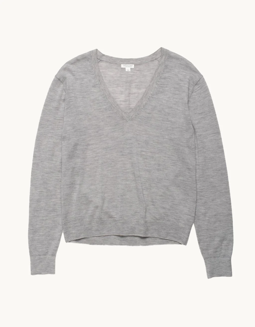 Unsubscribed Whisper-Weight Cashmere V-Neck Sweater - Image 4