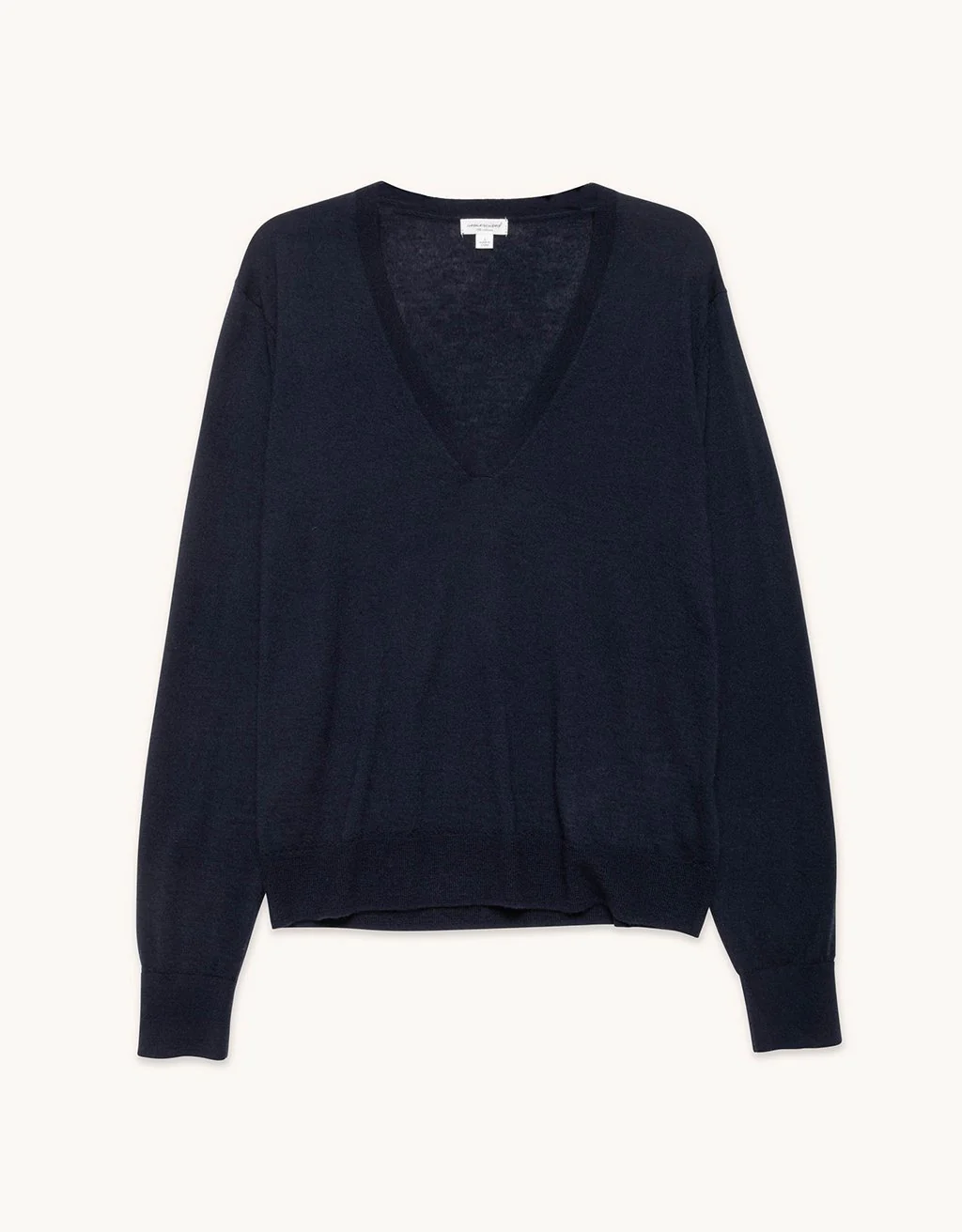 Unsubscribed Whisper-Weight Cashmere V-Neck Sweater - Image 5